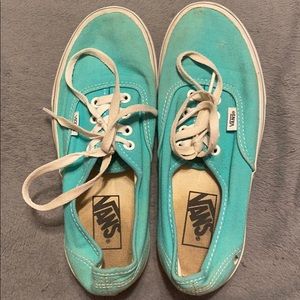 Teal Vans